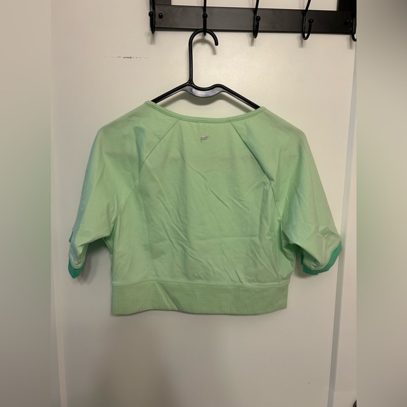 🍁Fabletics Avah Color Block Cut Off Crop Top - Picture 7 of 8